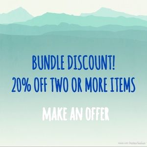 ⭐️⭐️BUNDLE DISCOUNT!!!!⭐️⭐️ 20% OFF!!!!!